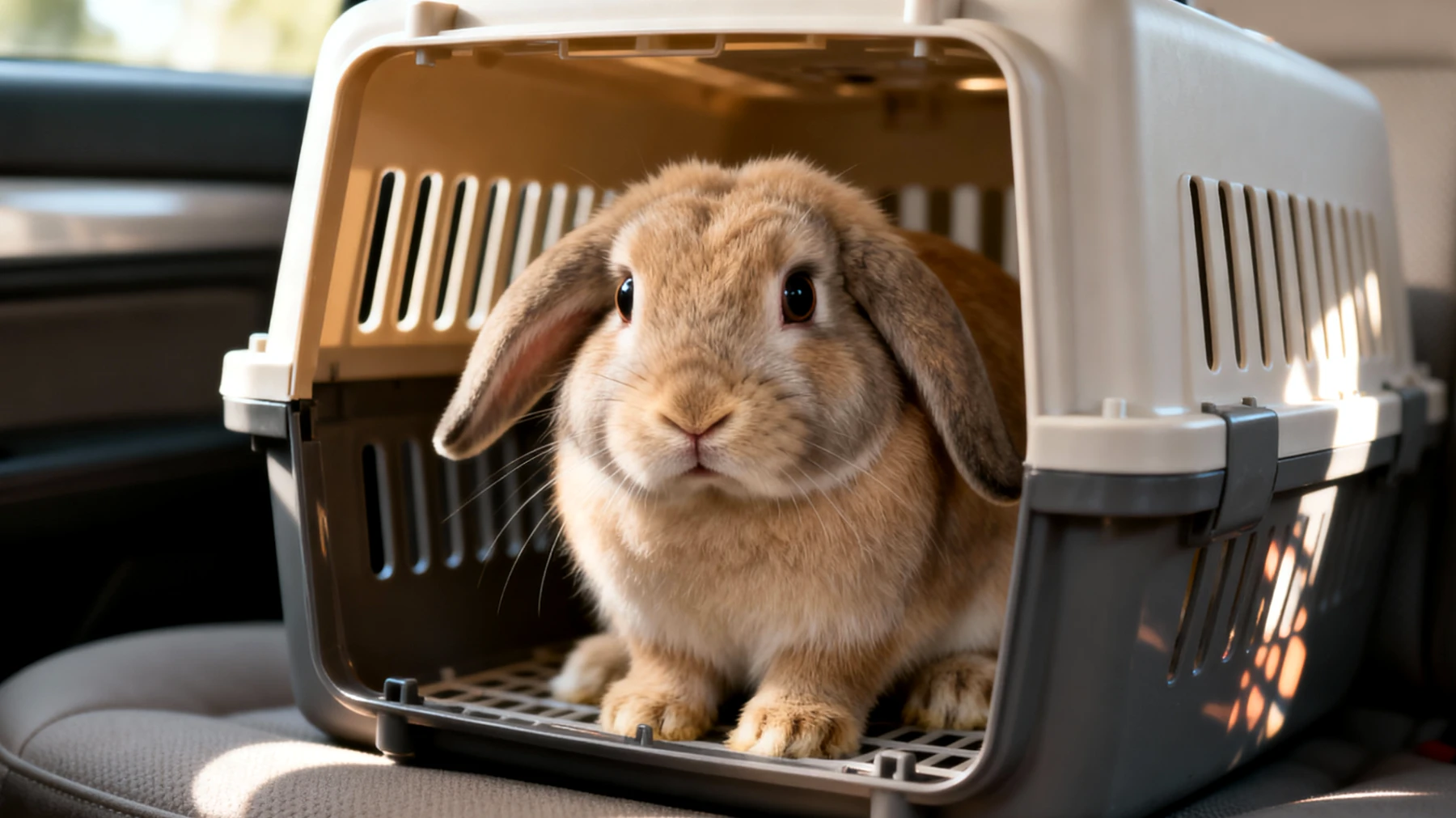 Kaninchen leiden während Reisen häufig unter starkem Stress, was zu Verdauungsproblemen, Appetitlosigkeit und geschwächtem Immunsystem führen kann. Die ungewohnte Umgebung, Transportgeräusche und eingeschränkte Bewegungsfreiheit belasten das sensible Tier erheblich."